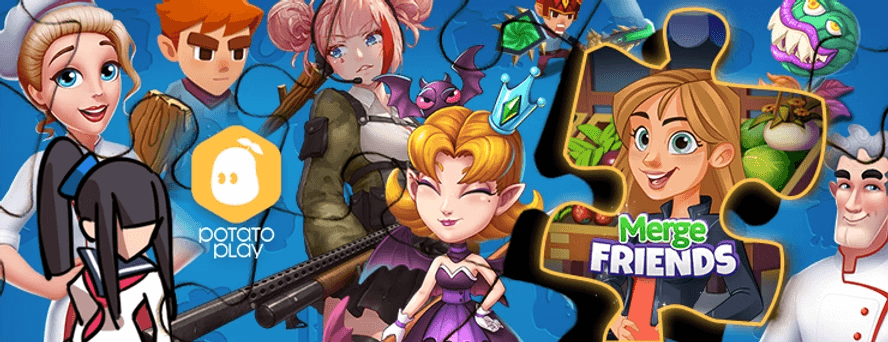 Potato Play Grows by Acquiring Merge Friends